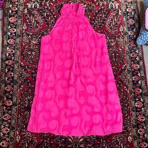 Pink Lilly Pulitzer shift dress EUC Size M